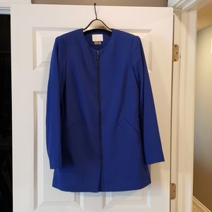 Royal blue long blazer